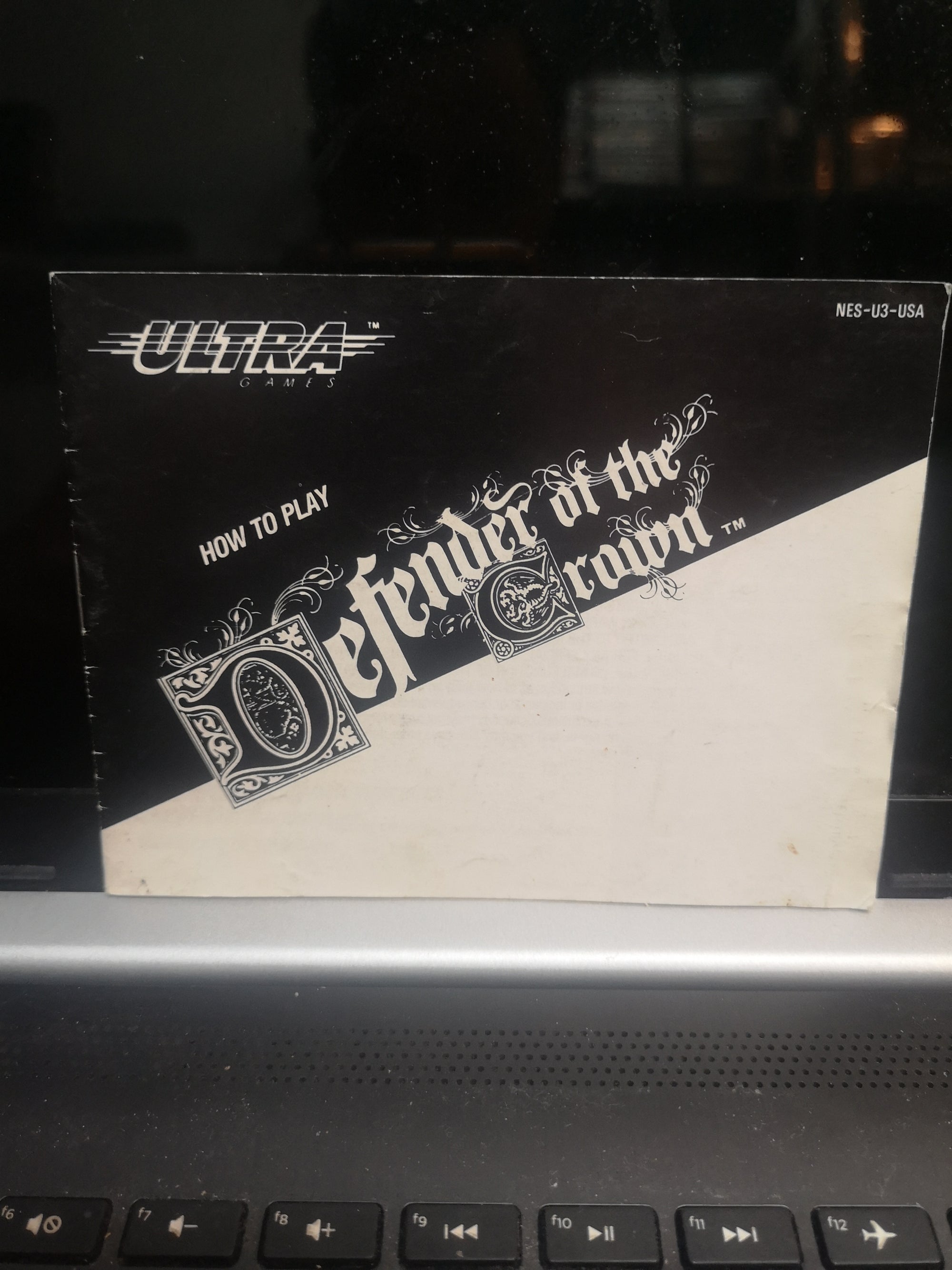 defender of the crown (NES manual)