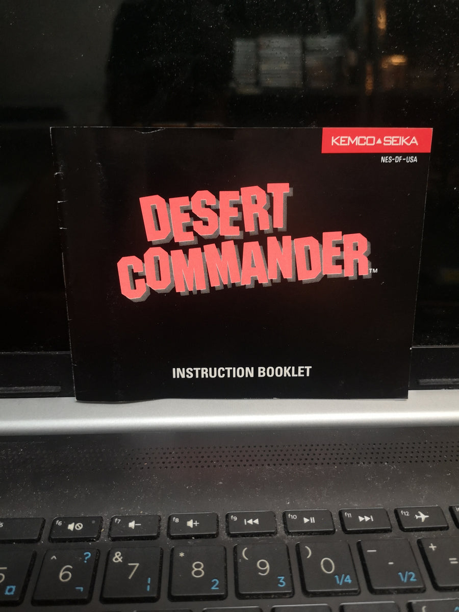 desert commander (NES manual)
