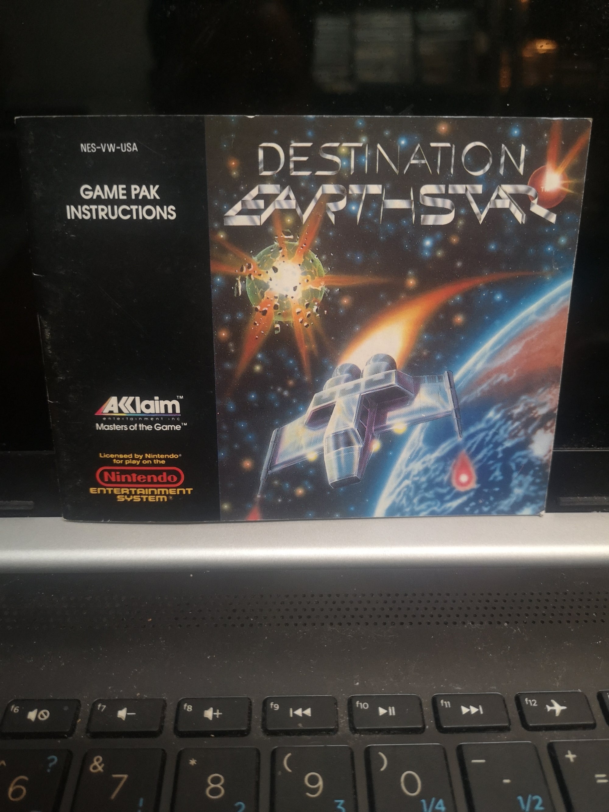 destination earthstar (NES manual)