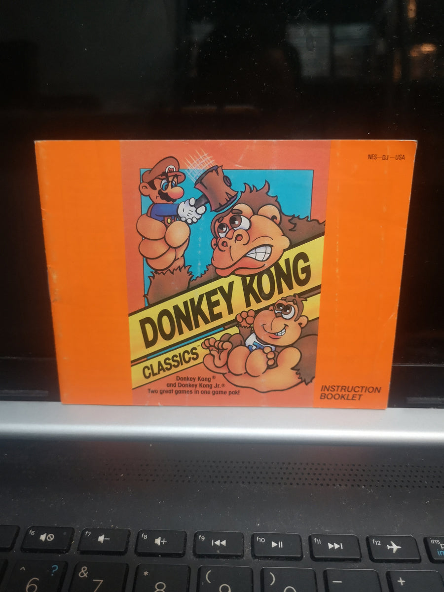 donkey kong classics (NES manual)