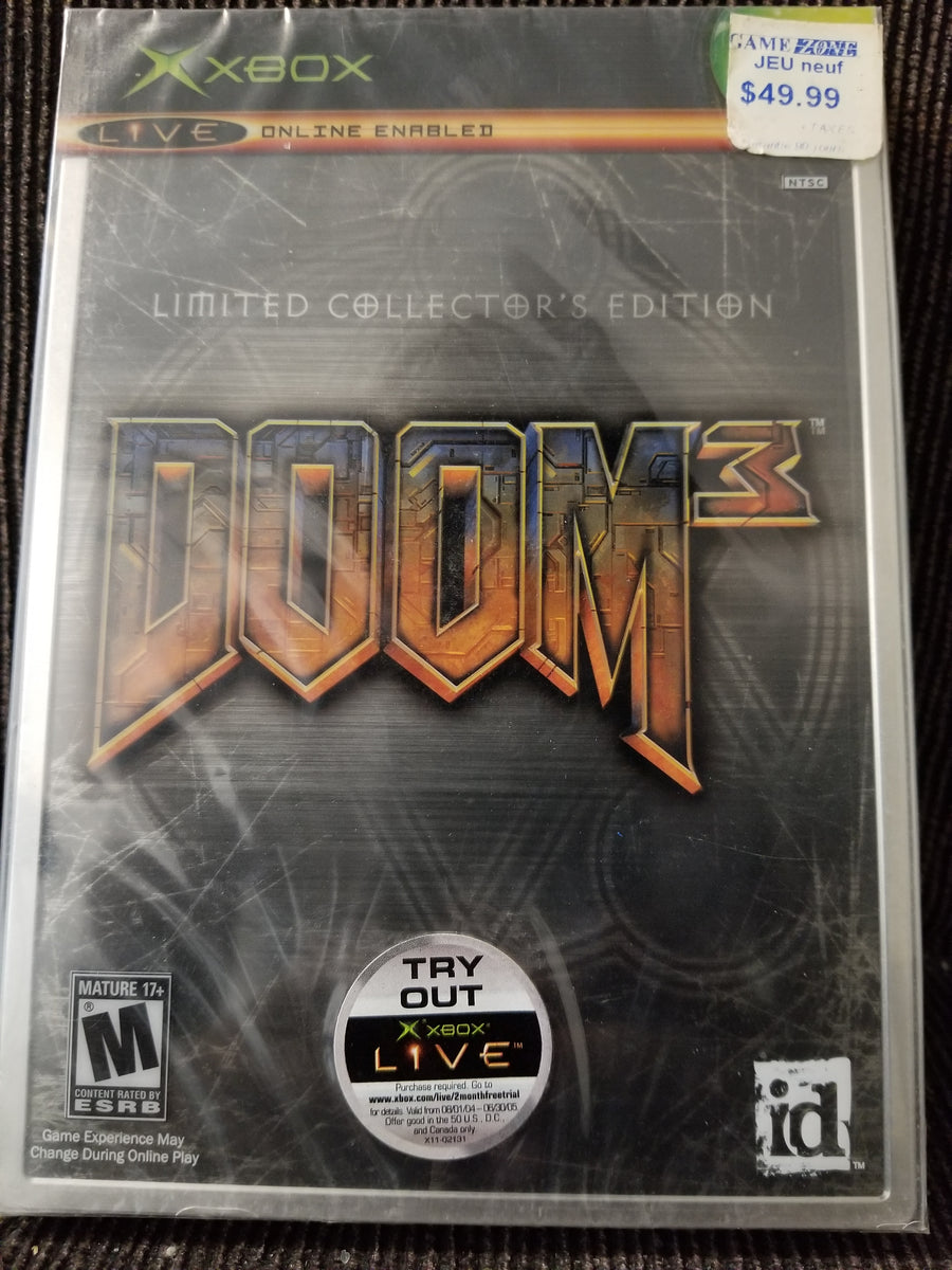 Doom 3 limited collectors edition BRAND NEW
