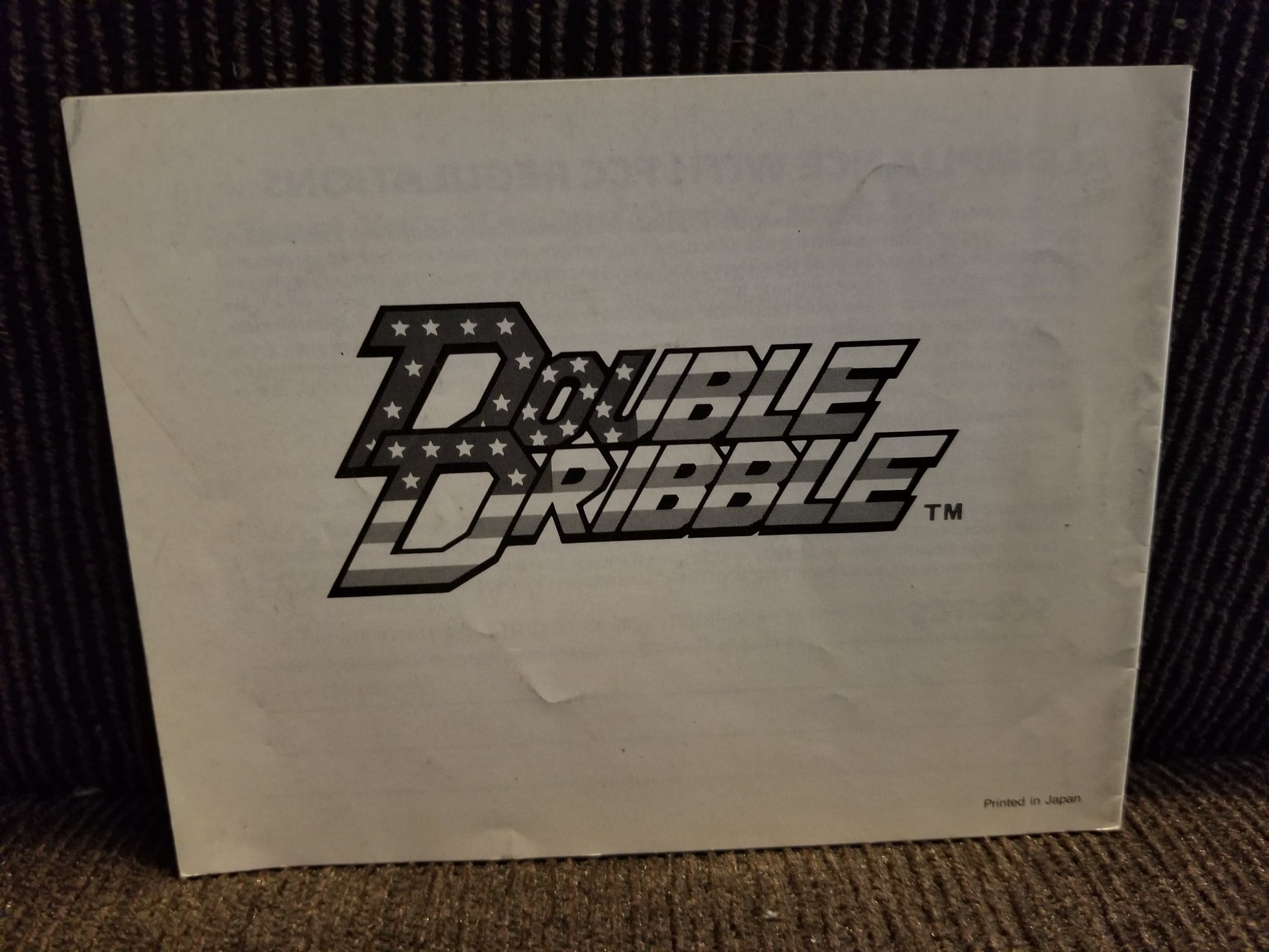 double dribble (NES manual)