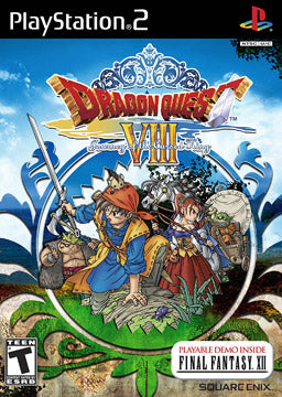 dragon quest 8 journey of the cursed king limited edition CIB