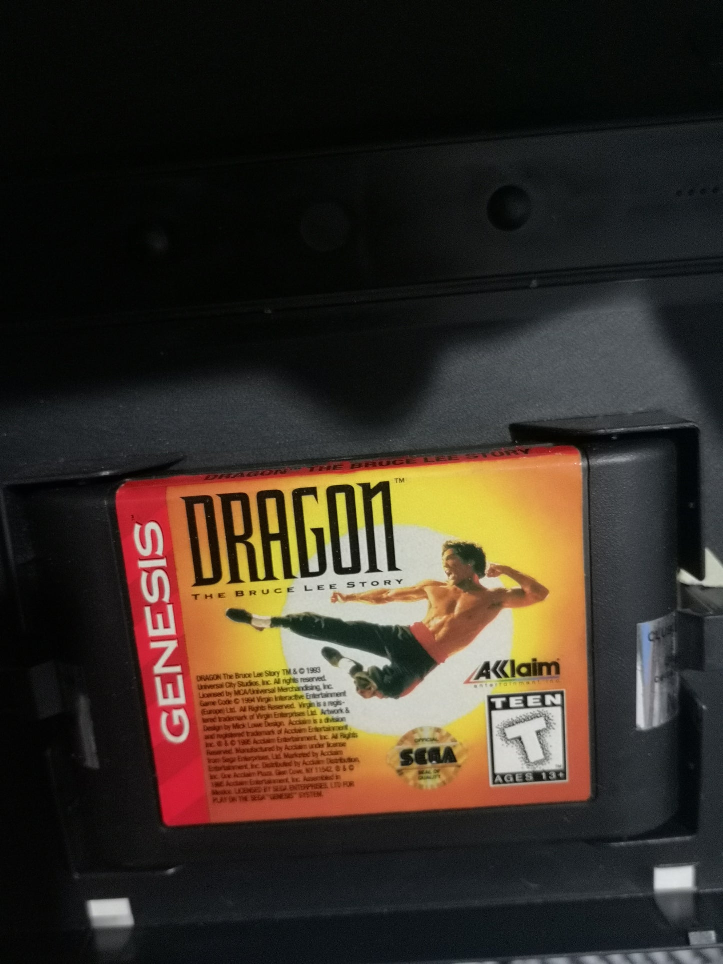 Dragon the bruce lee story CB sun faded cover