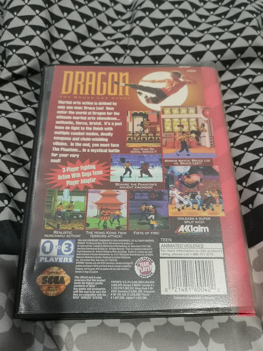 Dragon the bruce lee story CB sun faded cover