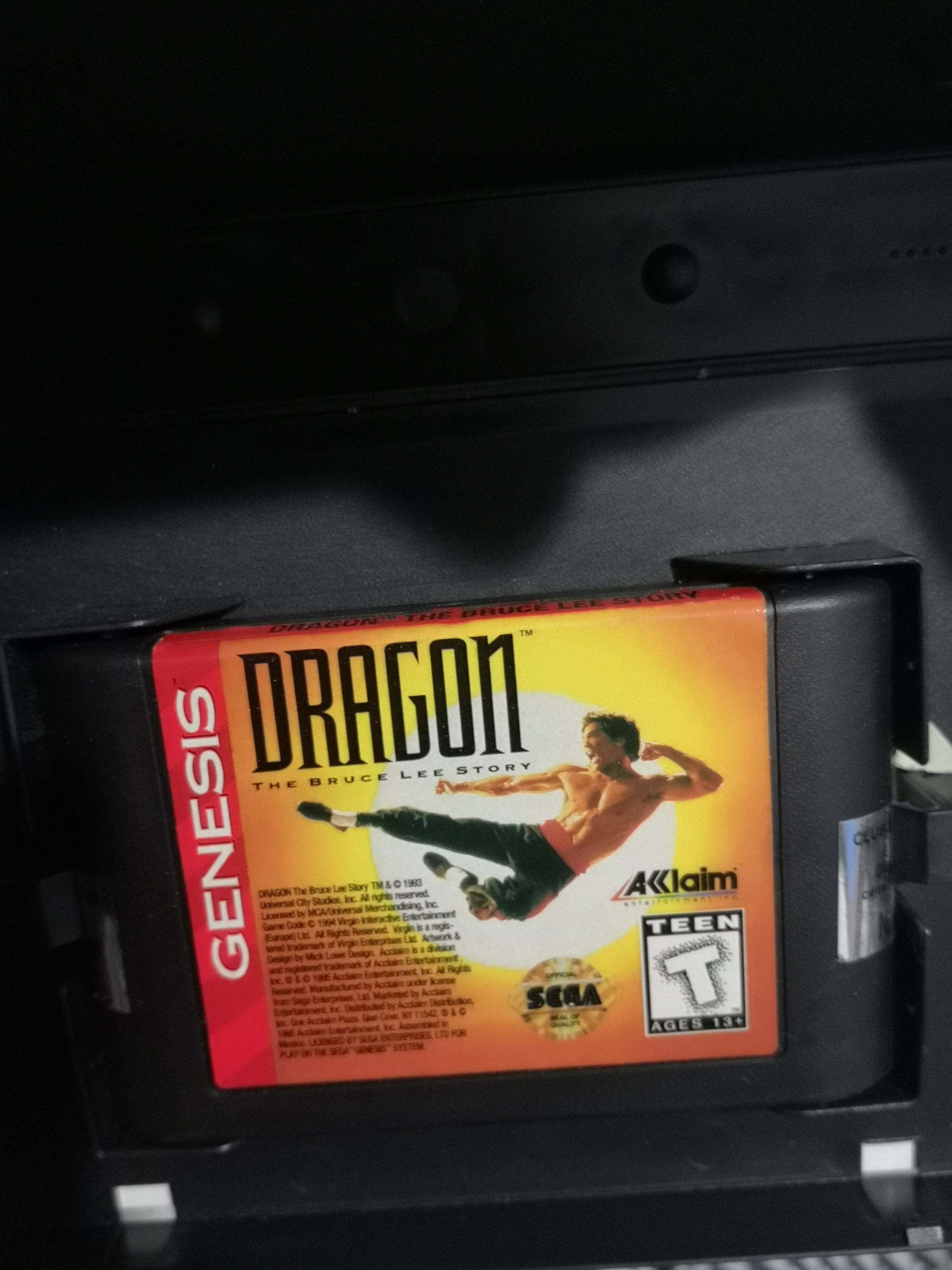 Dragon the bruce lee story CB sun faded cover