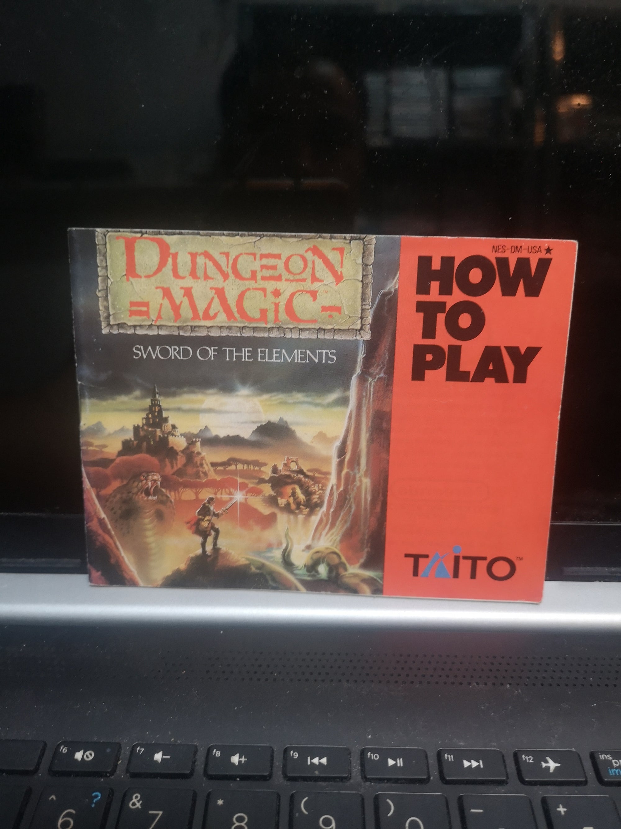 dungeon magic (nes manual)