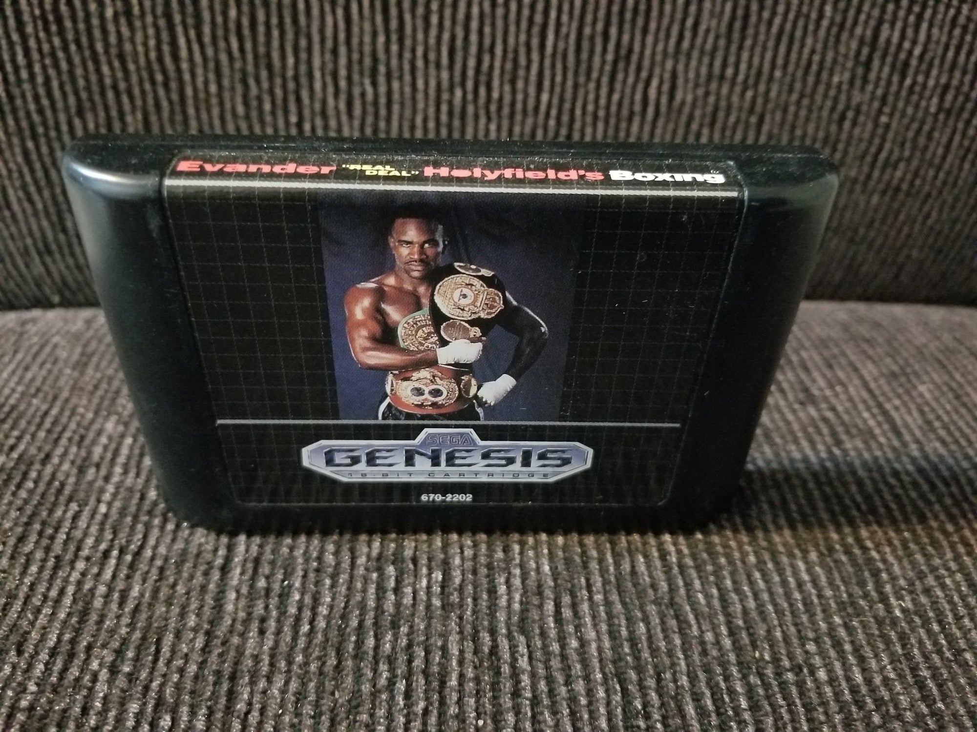 Evander real deal holyfield boxing CB