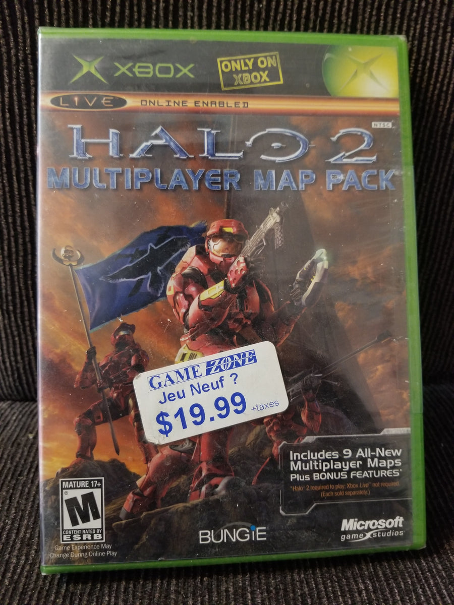 halo 2 multiplayer map pack NEW SEALED