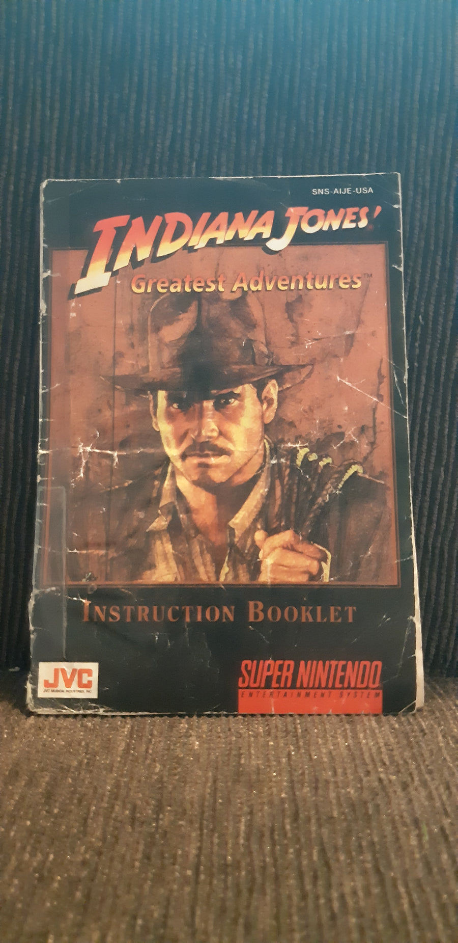 Indiana Jones' Greatest Adventures snes manual