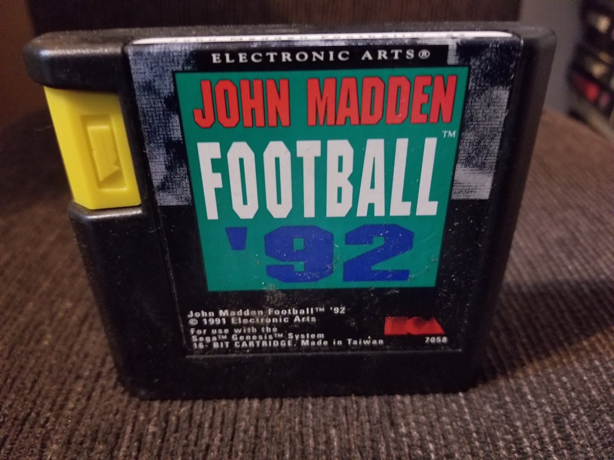 John Madden football 92 C