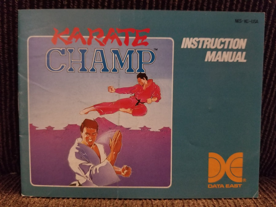 karate champ manual