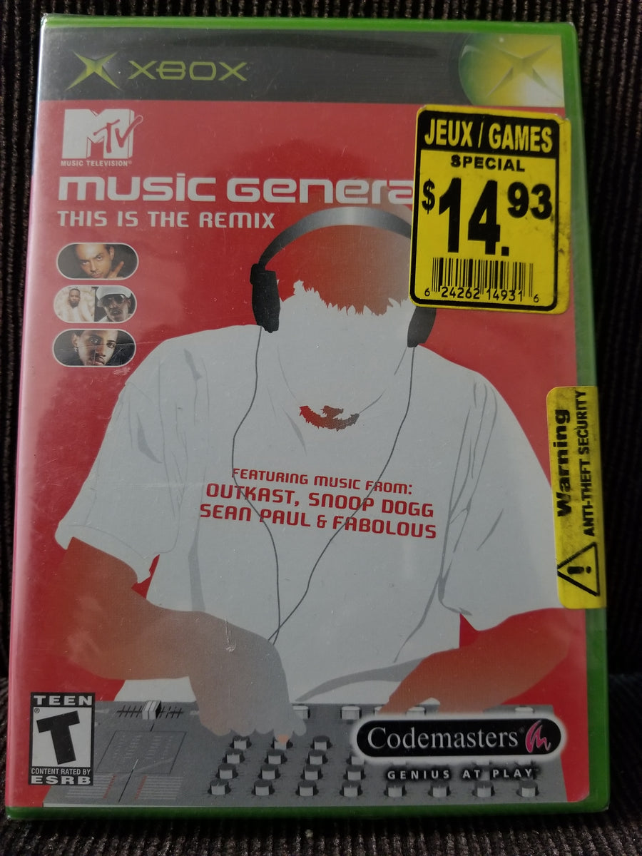 MTV music Generator this is the remix NEW SEALED