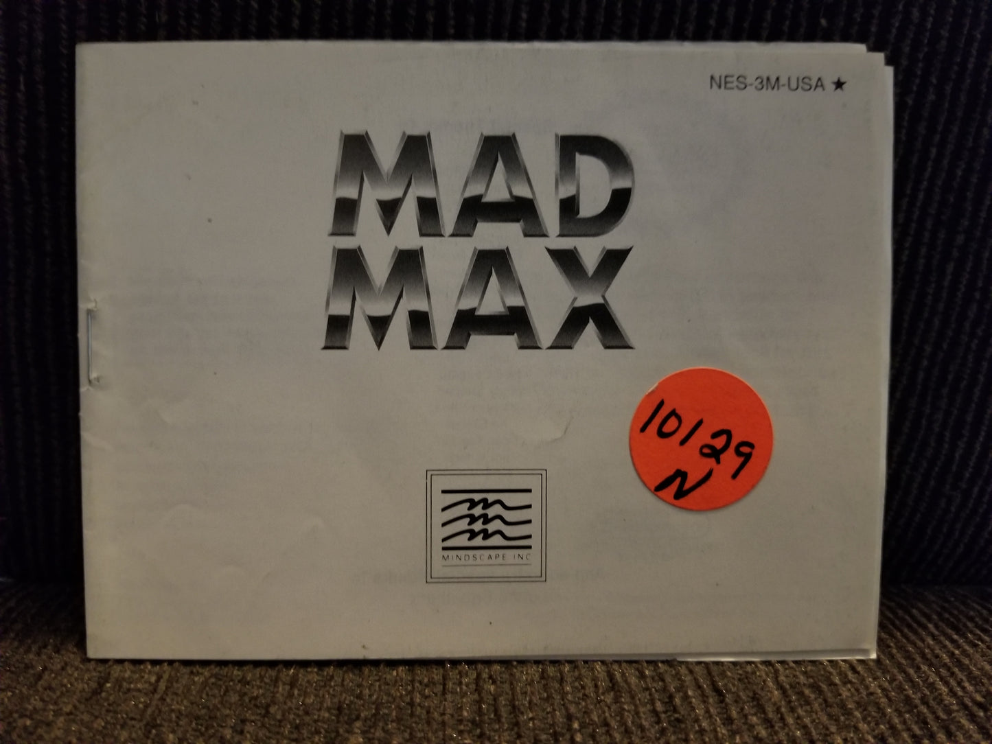 mad max manual