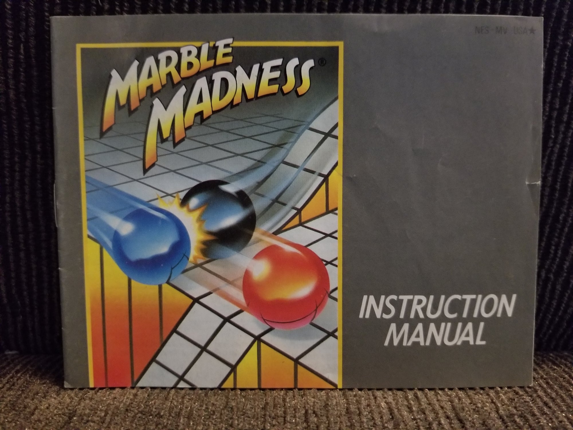 marble madness (rough condition) nes manual