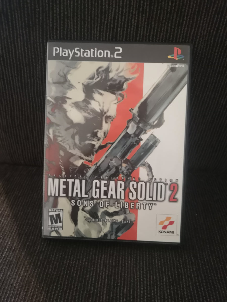 metal gear solid 2 sons of liberty CIB