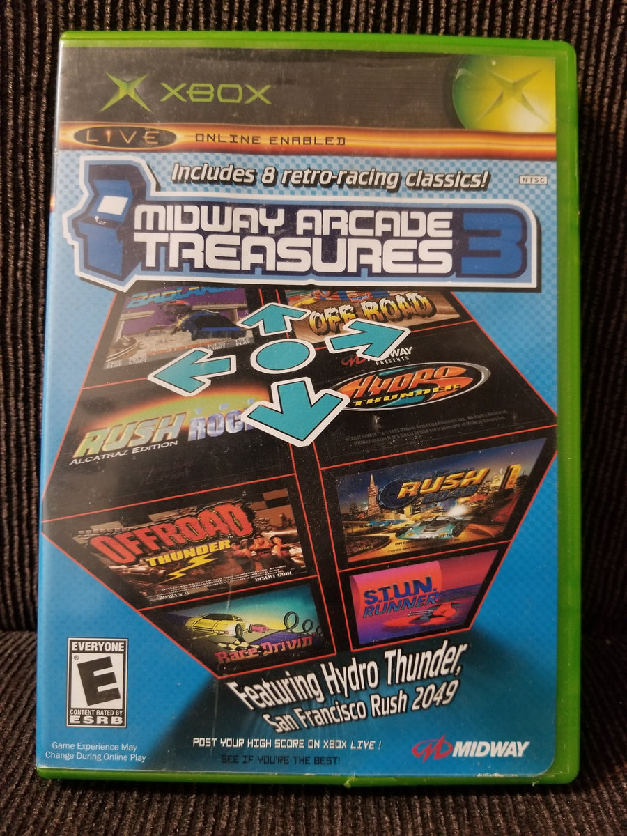 midway arcade treasures 3 CIB
