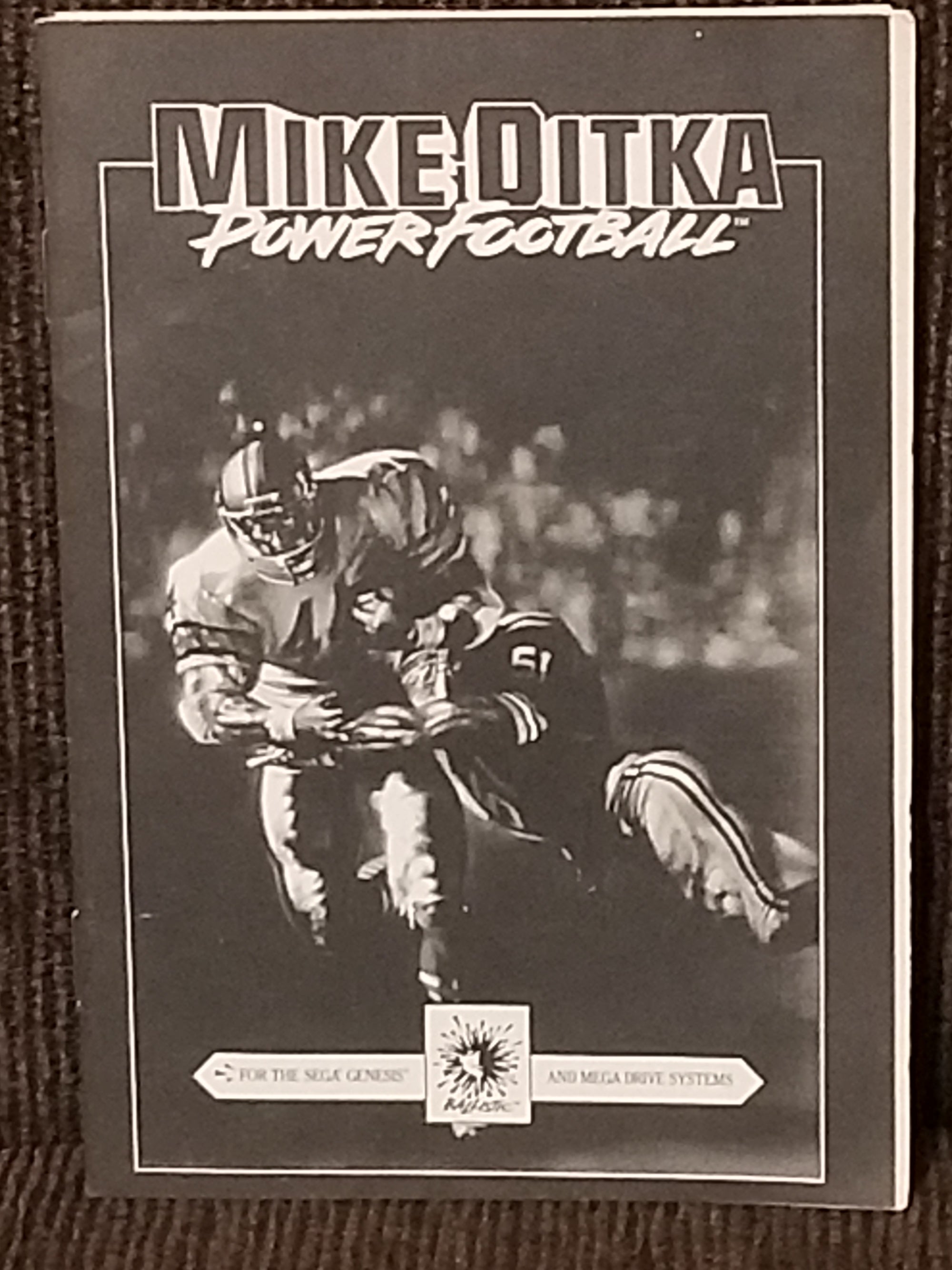Mike Ditka Football genesis manual