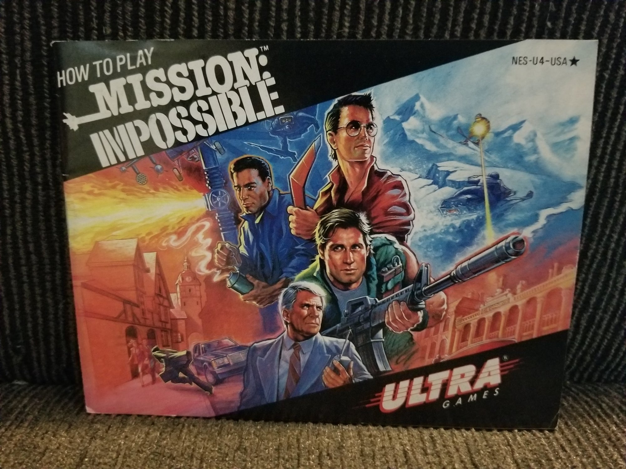 mission impossible nes manual
