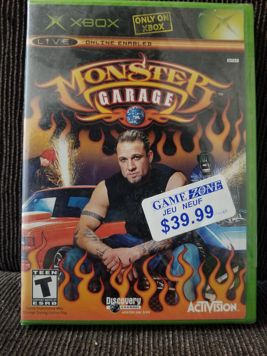 monster garage NEW SEALED