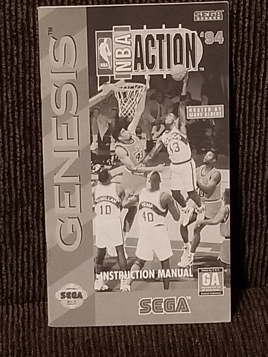 Nba Action 94 genesis manual