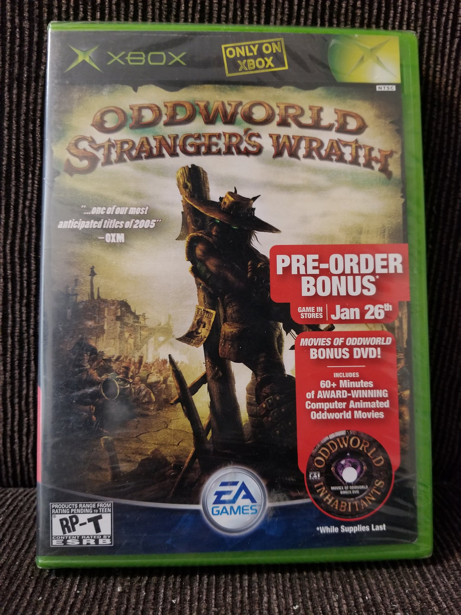oddworld stranger's wrath pre order NEW SEALED