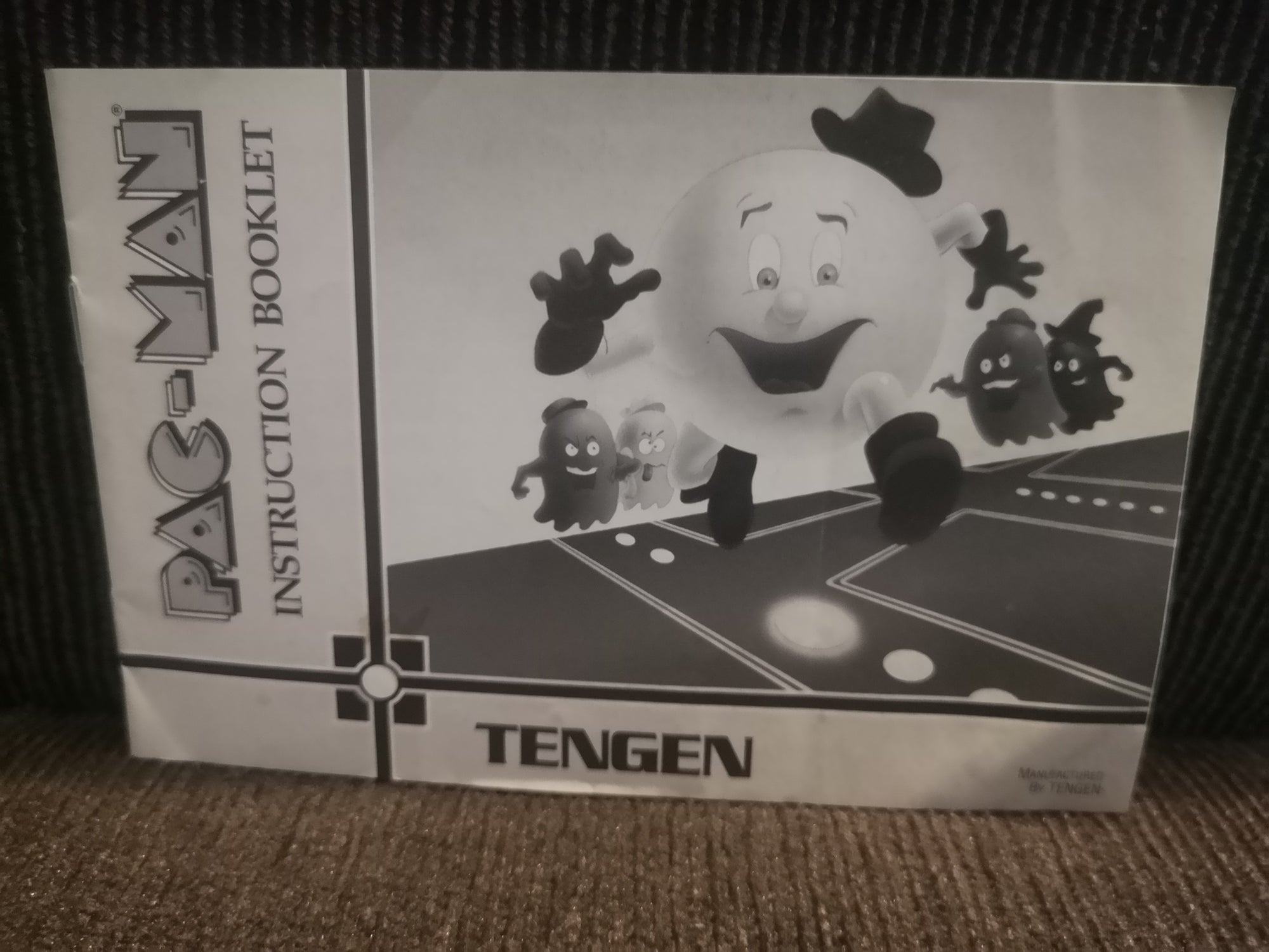 pac-man tengen manual