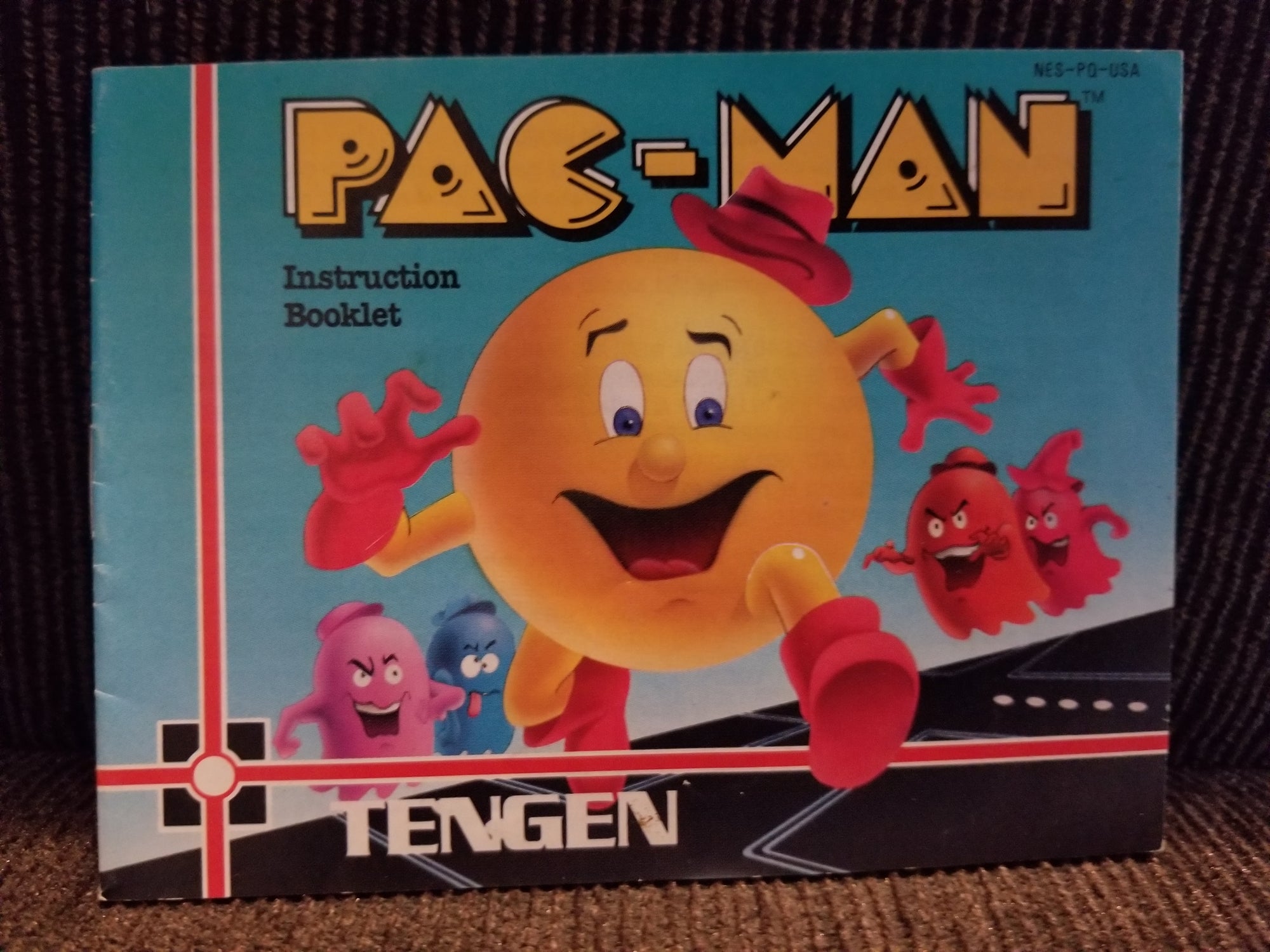 pac-man tengen manual