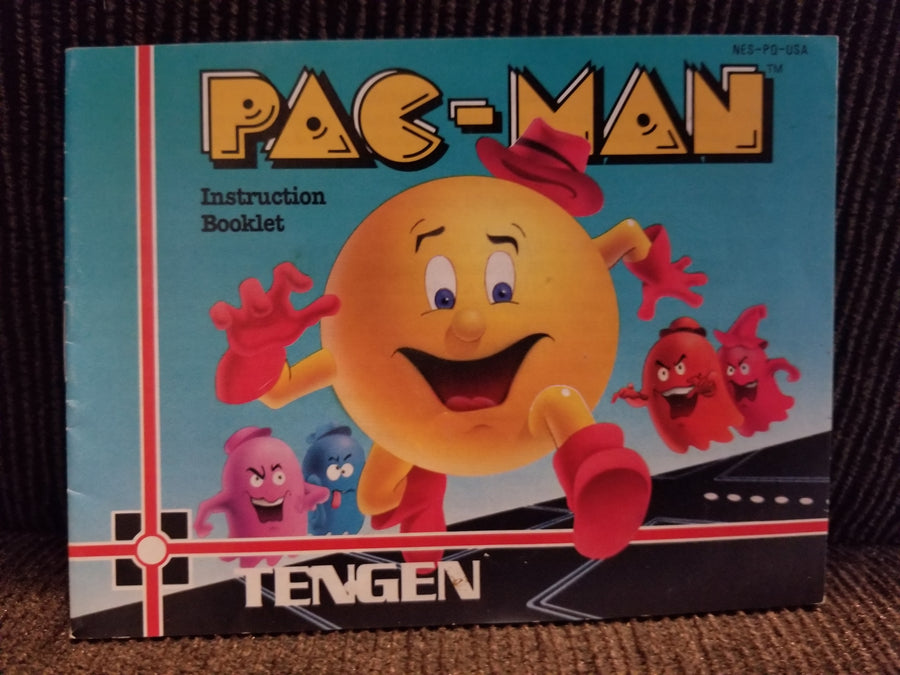 pac-man tengen manual