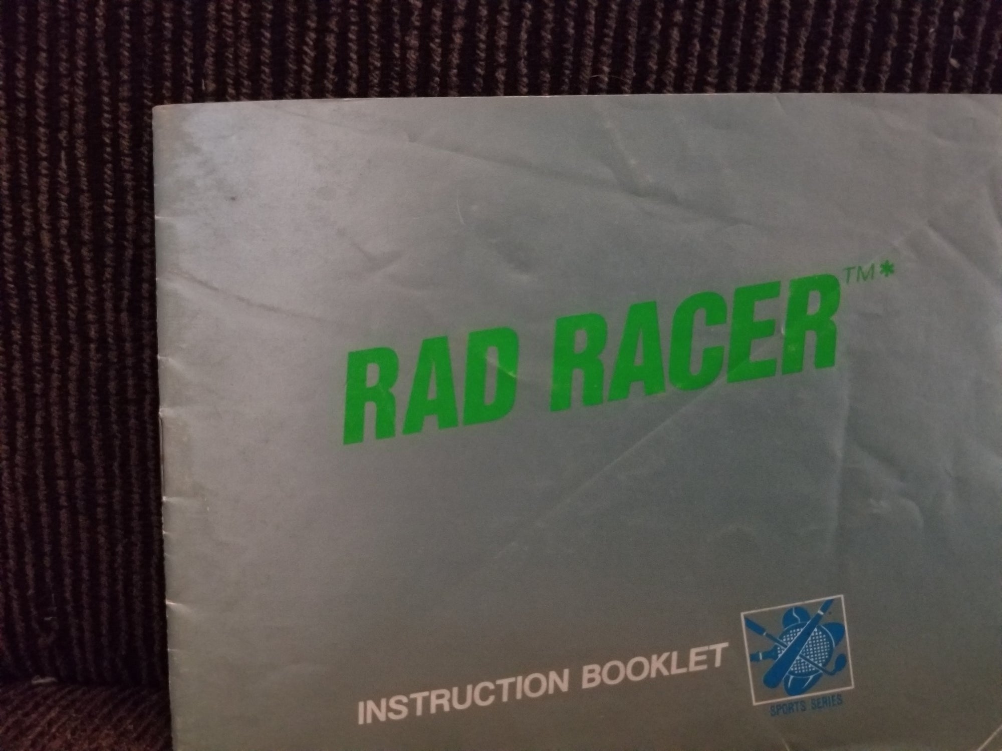 rad racer nes manual