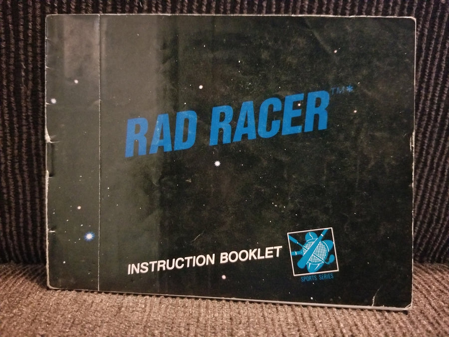 rad racer nes manual