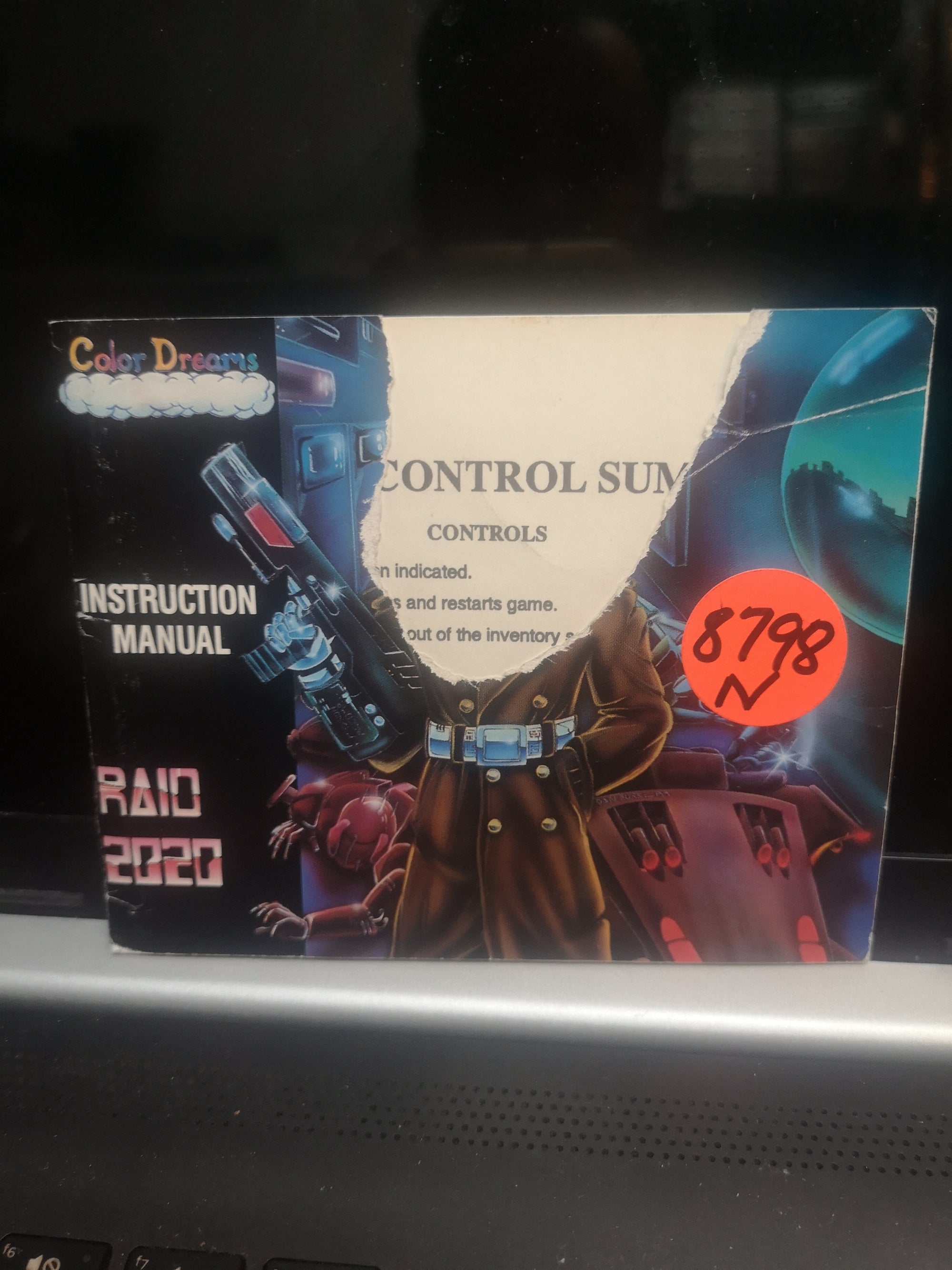 raid 2020 (tear in manual)