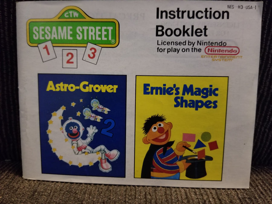 sesame street abc poster