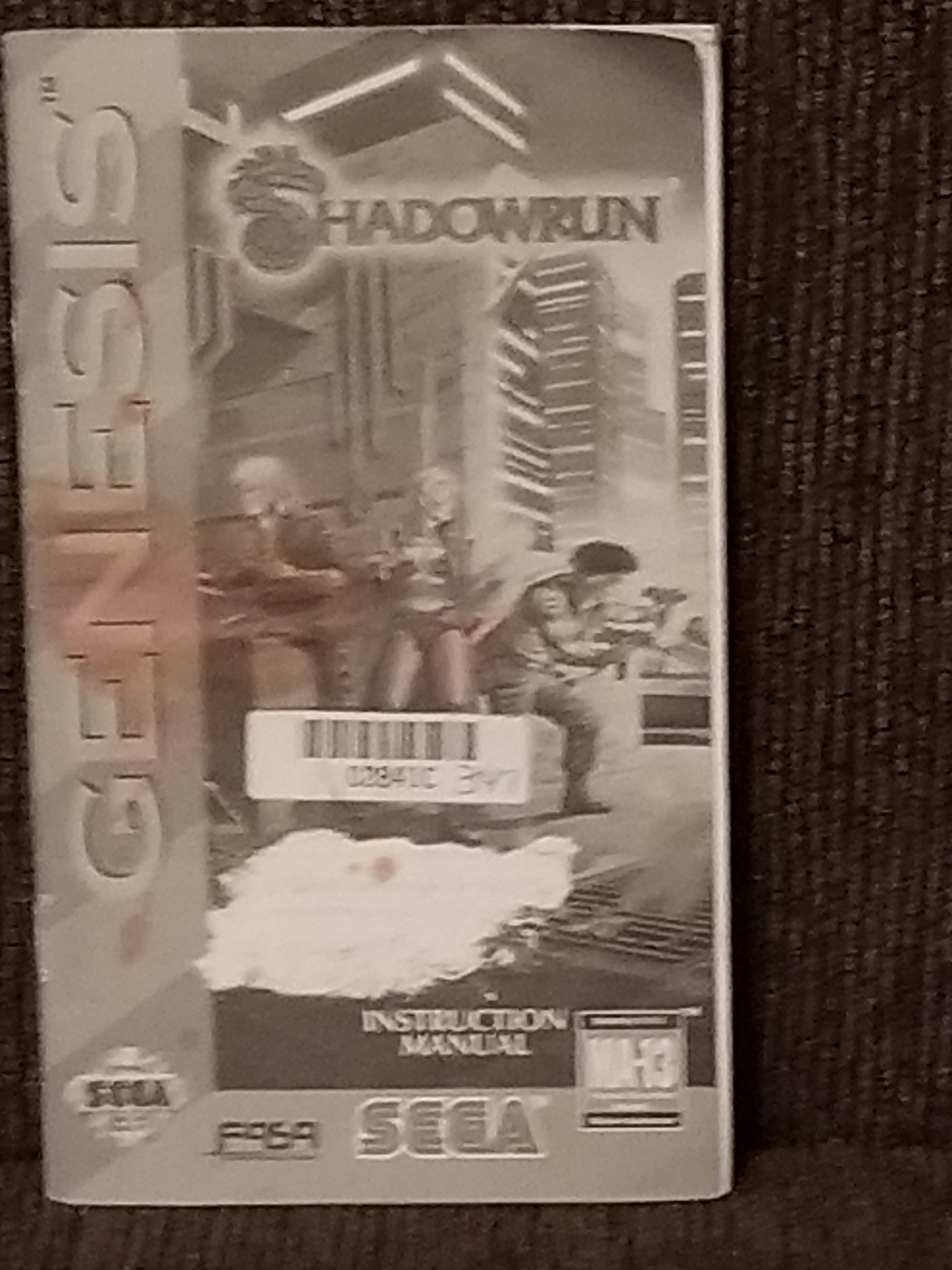 Shadowrun genesis manual