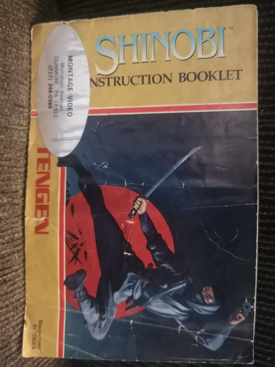 shinobi tengen manual