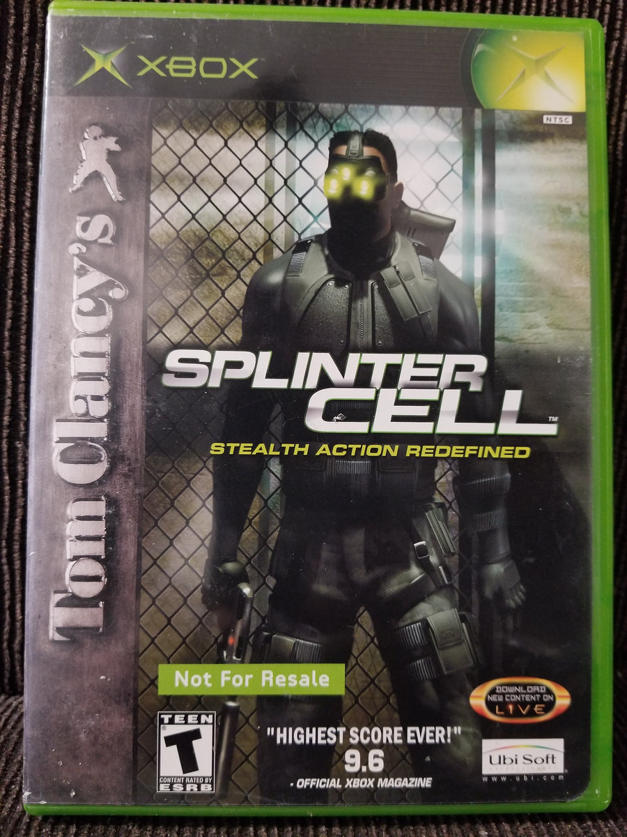splinter cell Not for resale CIB