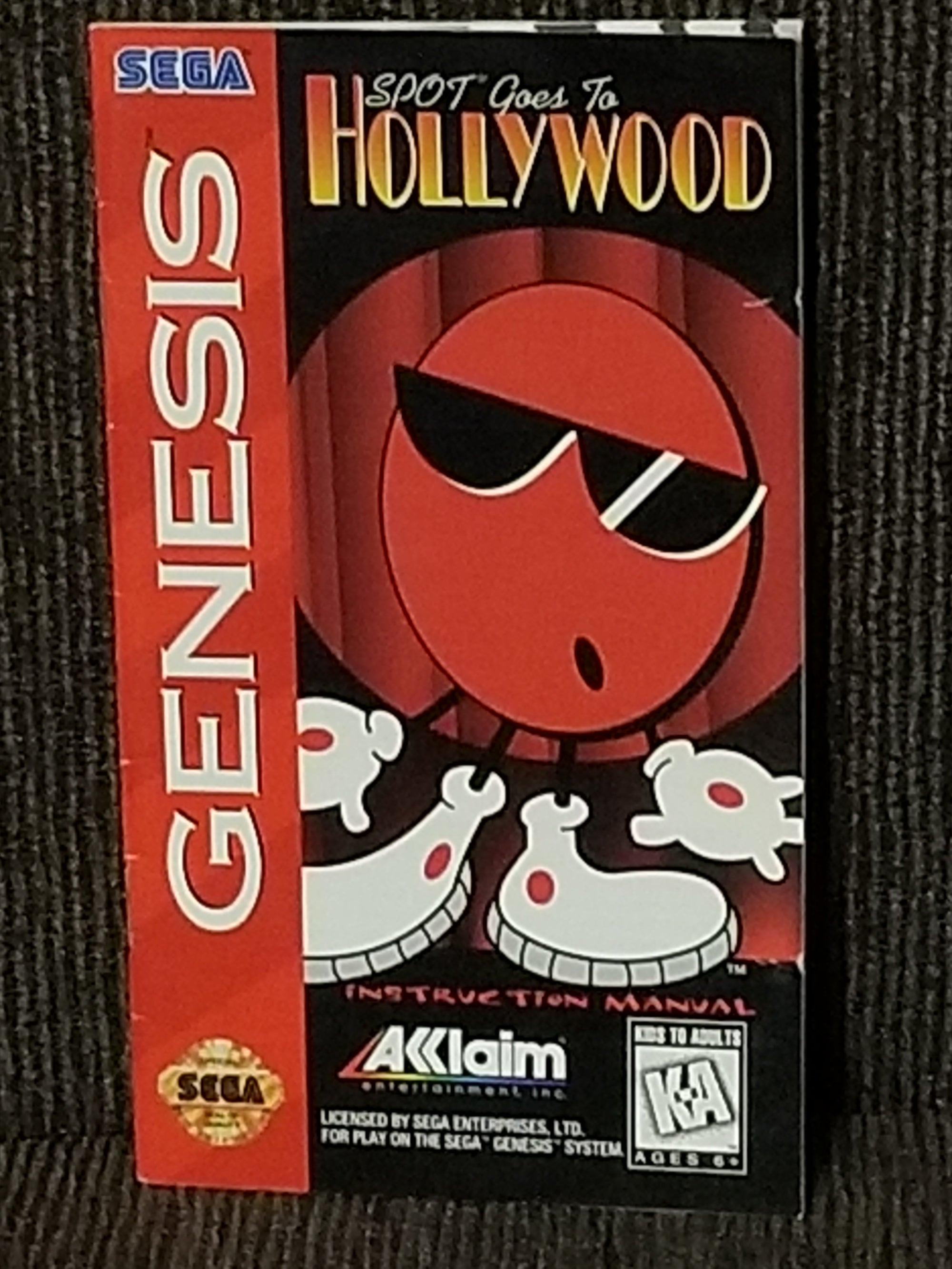 Spot goes to hollywood CIB