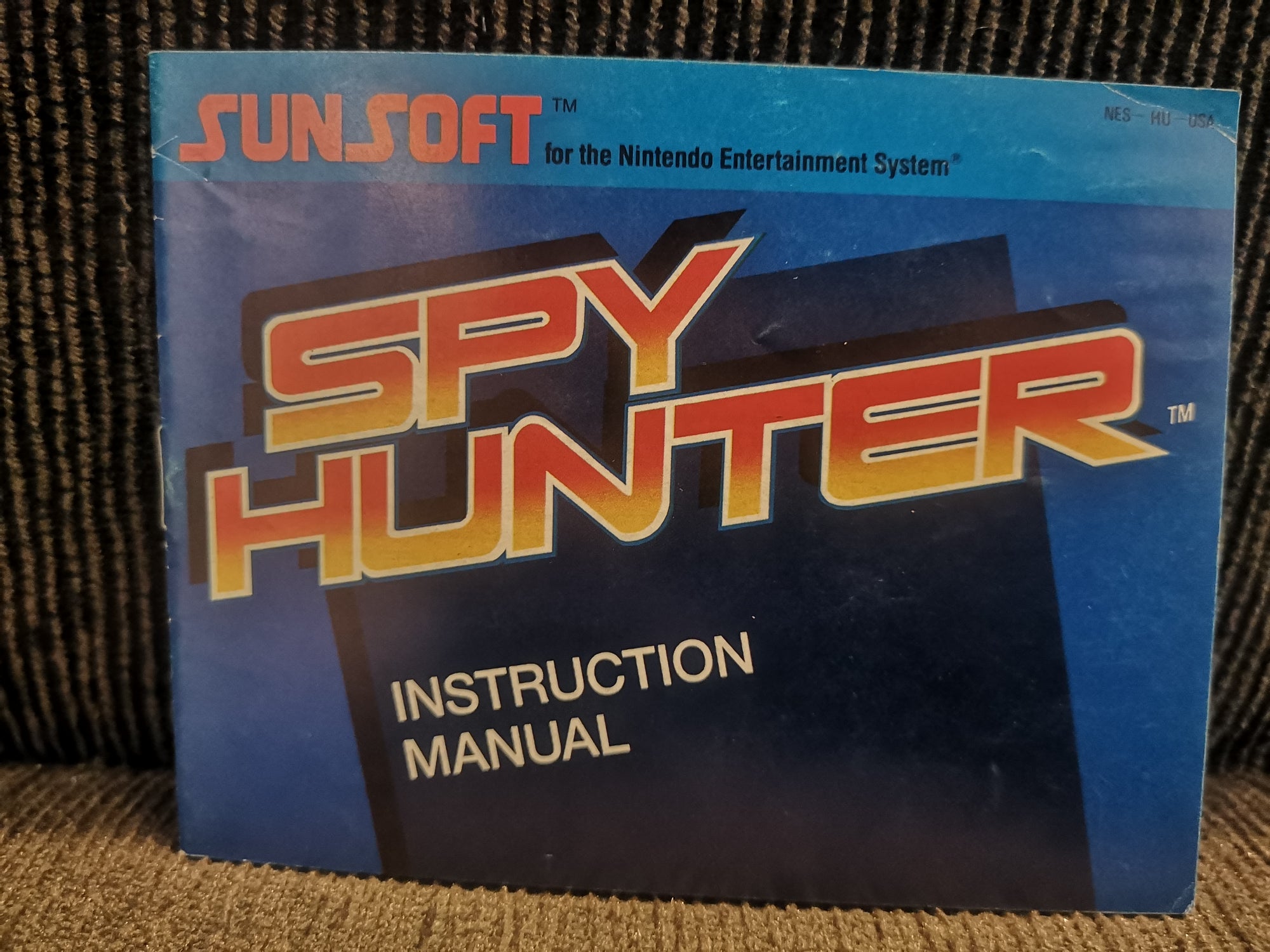 spyhunter nes manual