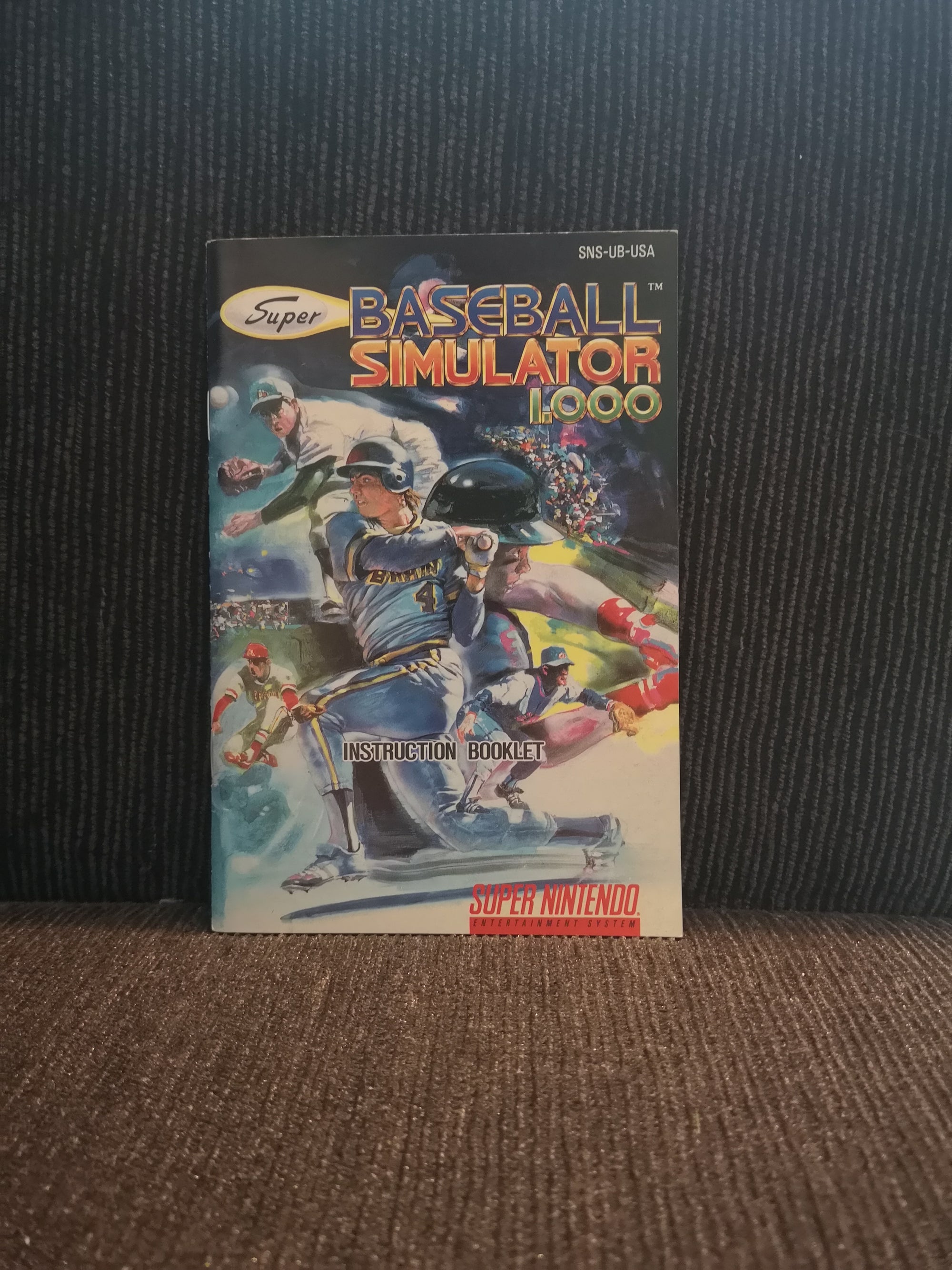super baseball simulator 1000 snes manual