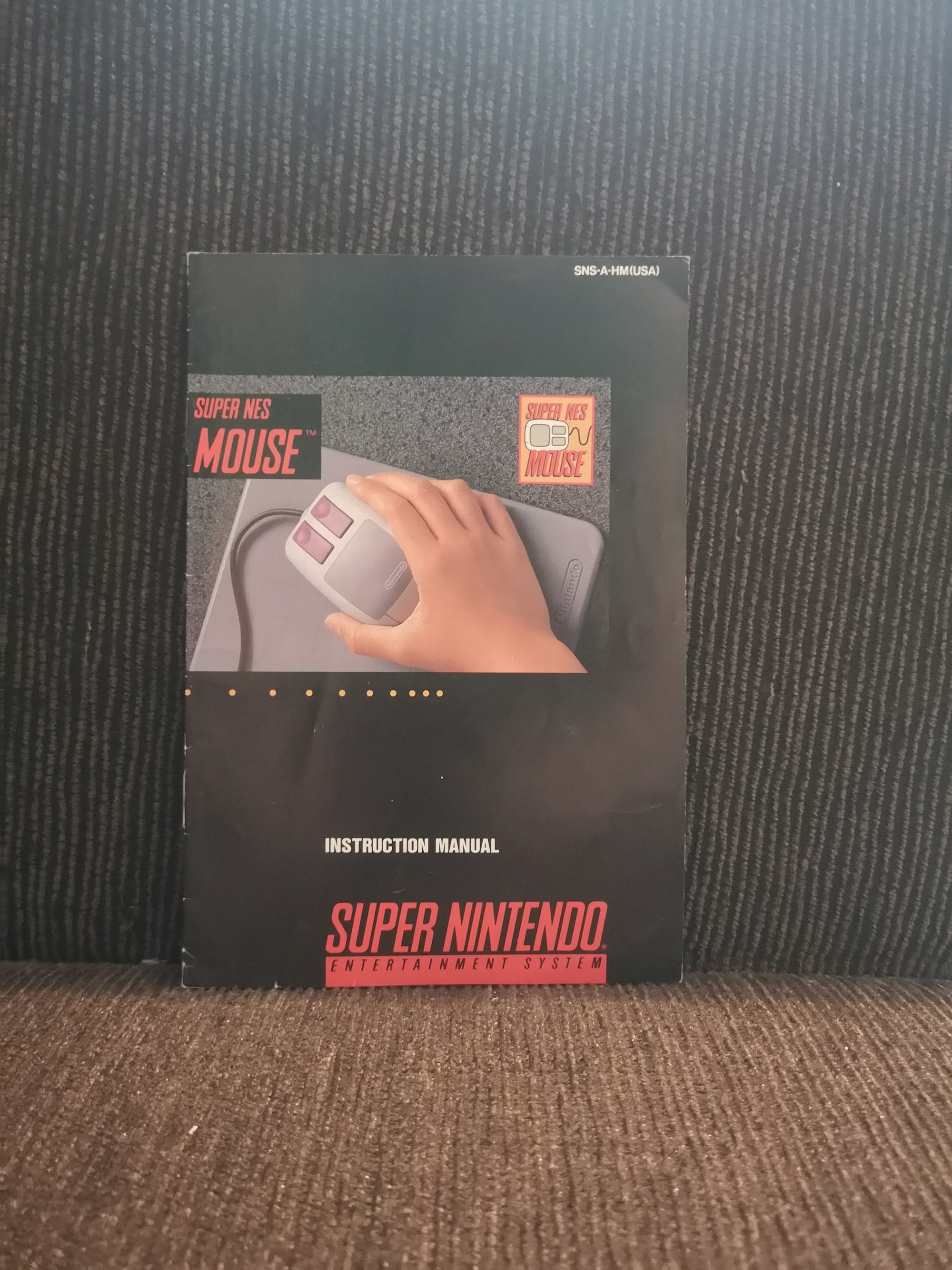 snes mouse manual
