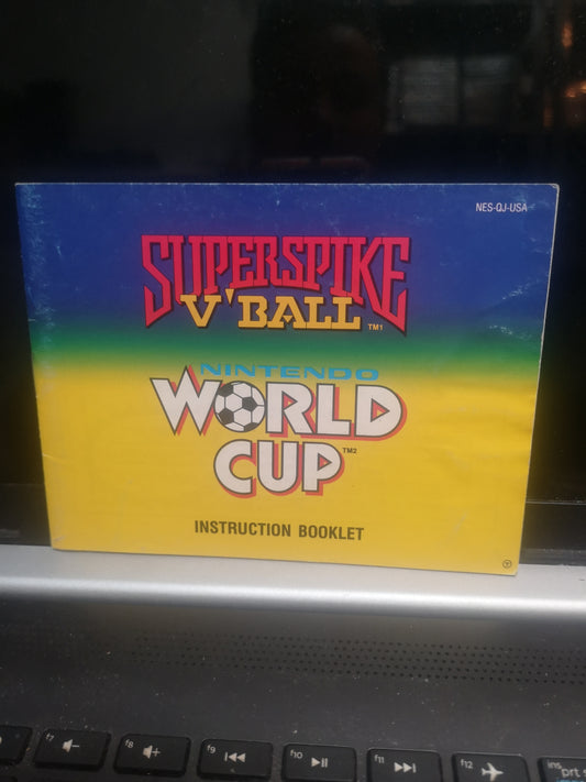 Super Spike Volleyball And World Cup Soccer nes manual