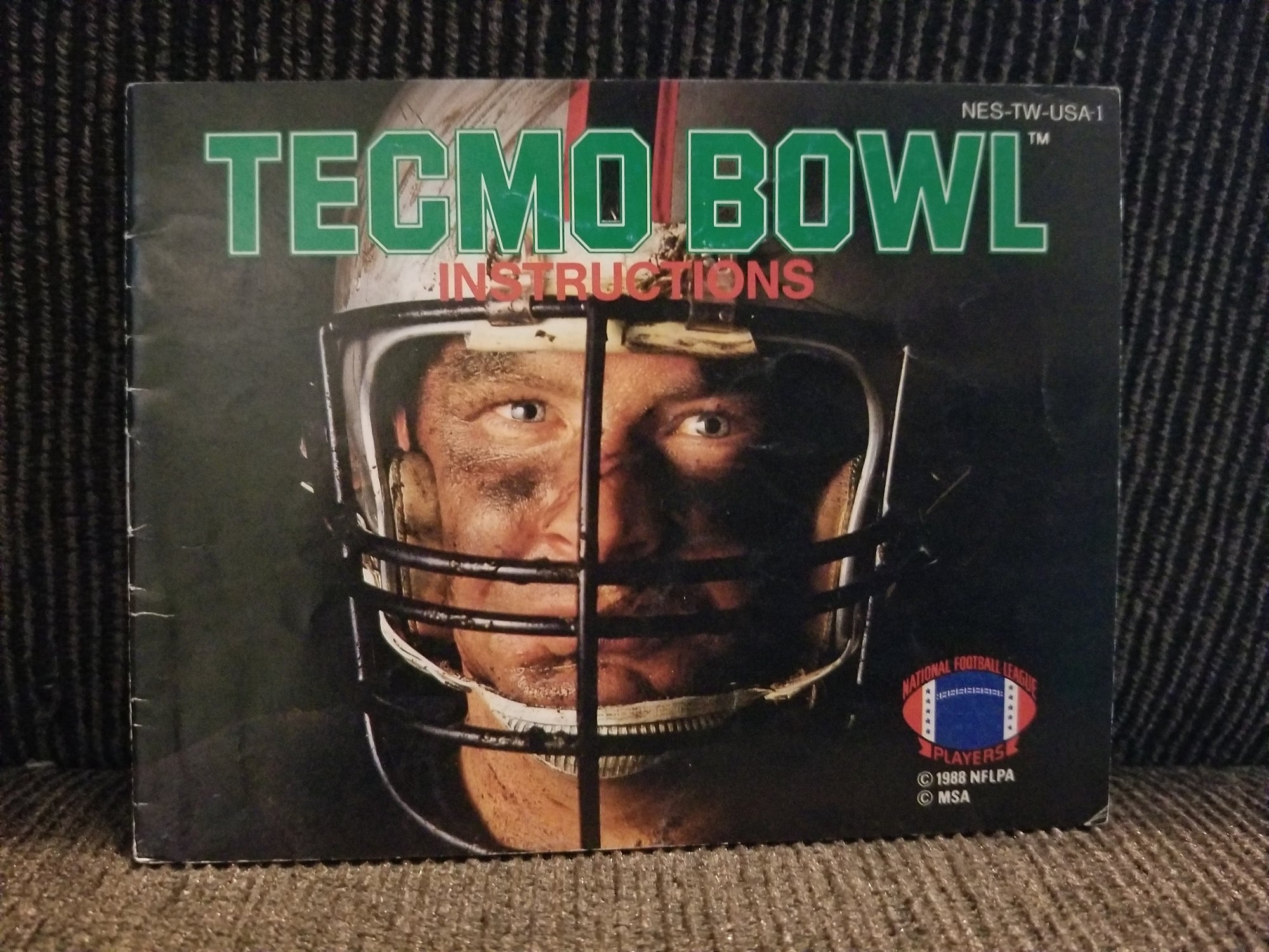 tecmo bowl manual