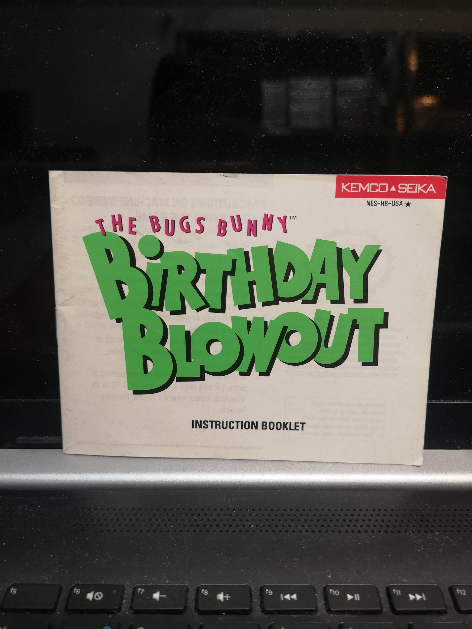 The Bugs Bunny Birthday Blowout nes manual