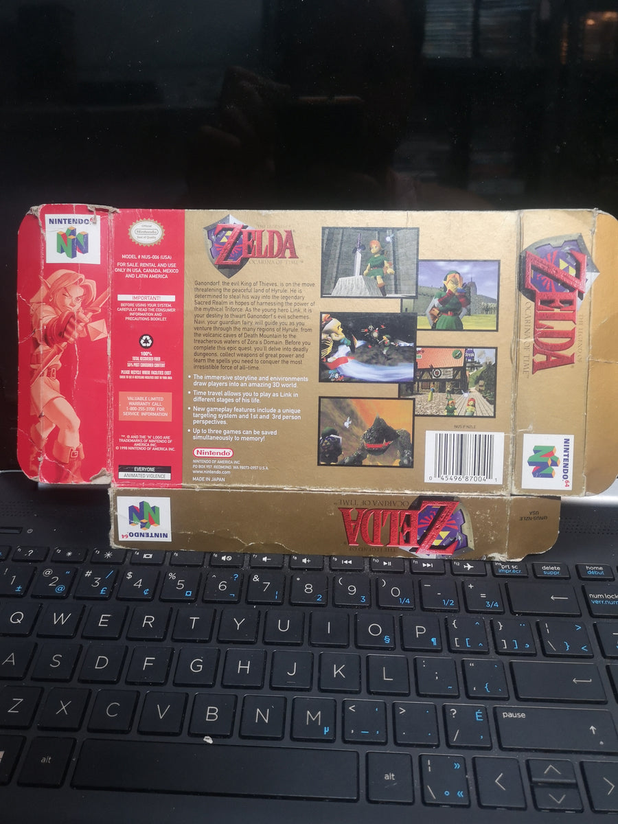 the legend of zelda ocarina of time collectors edition water damaged