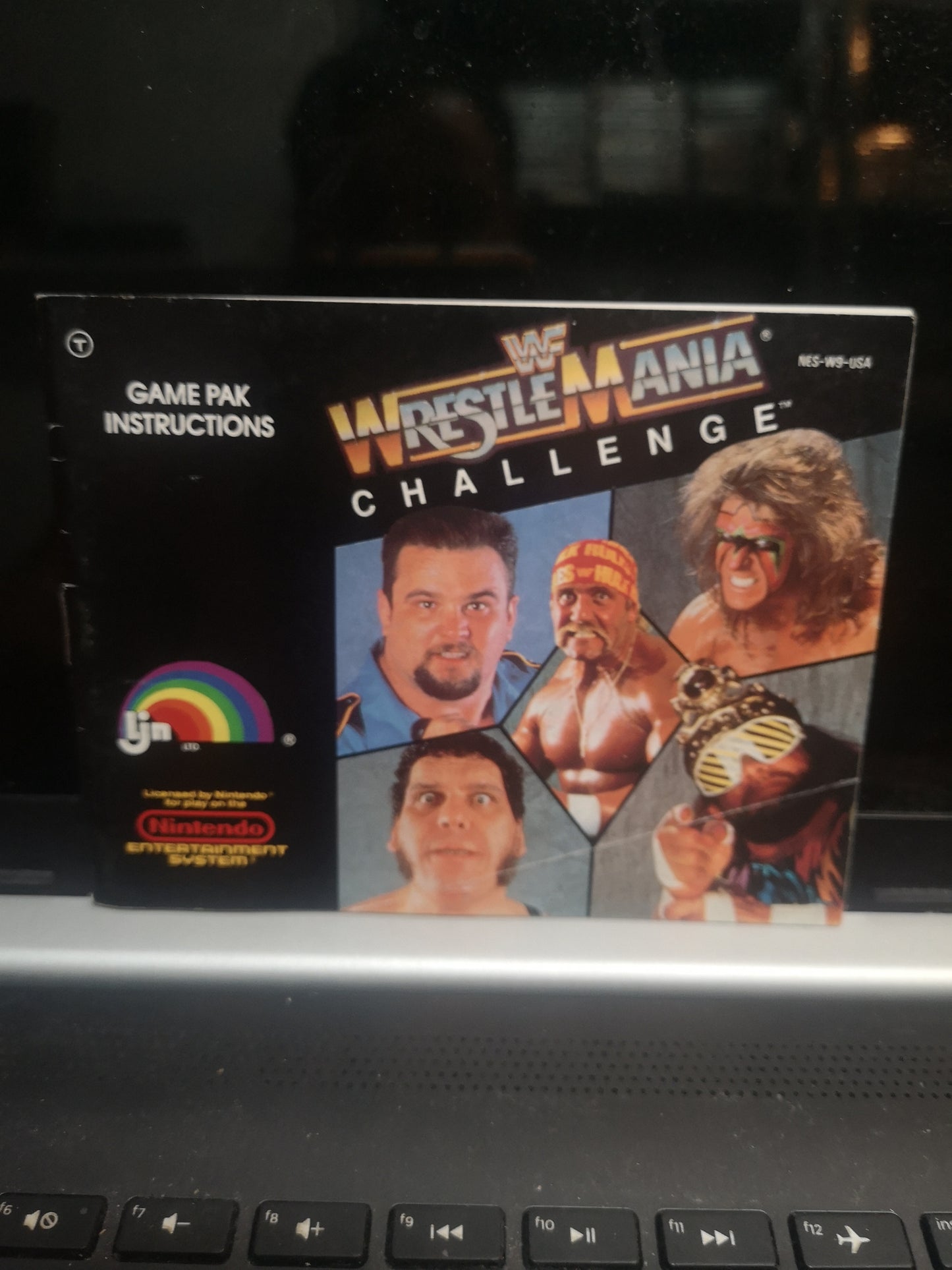 WWF wrestlemania challenge nes manual