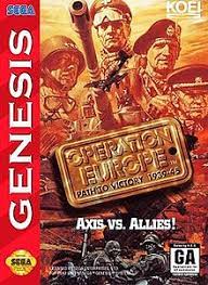 Operation europe C (top label damage)