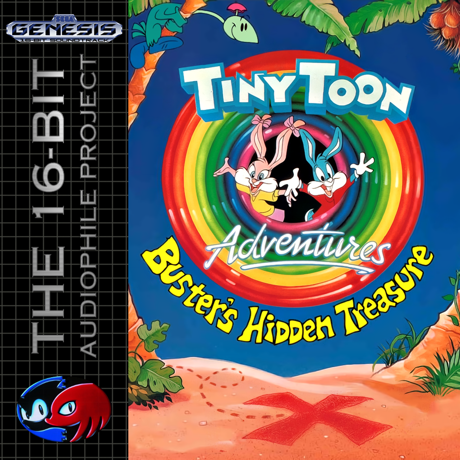 tiny toon adventures busters hidden treasure (label damage) C