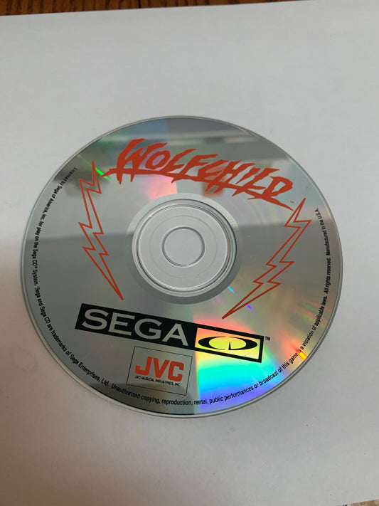 wolfchild disc only sega cd