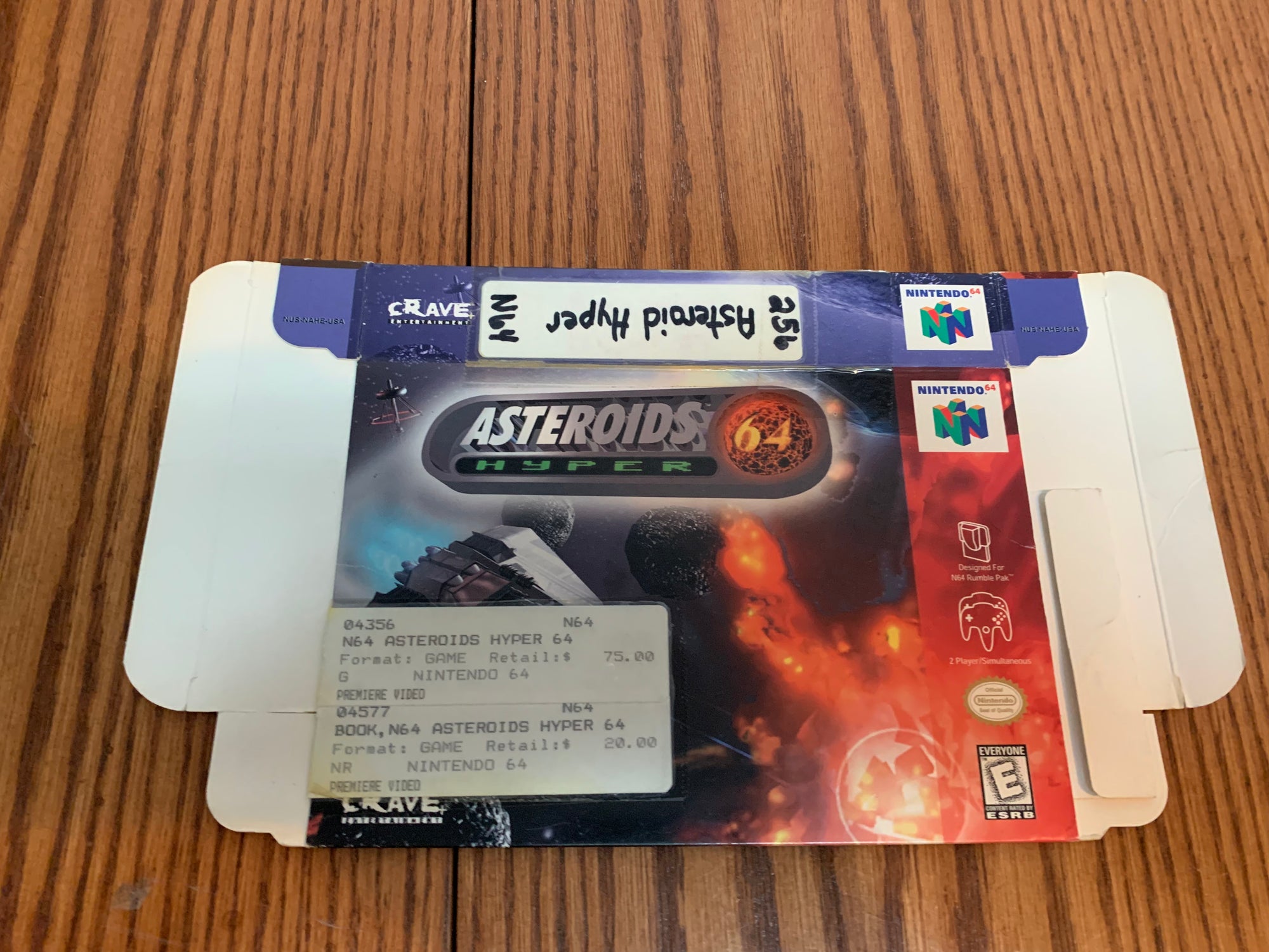 asteroids hyper 64