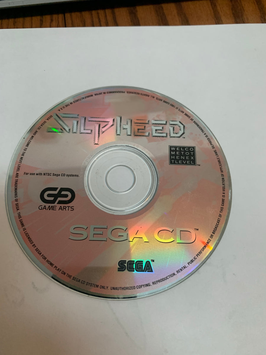 silpheed disc only sega cd